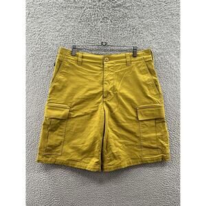 Nike SB Kearny Men's Cargo Skate Shorts Bronzine Gold Yellow 32 FQ0424-716